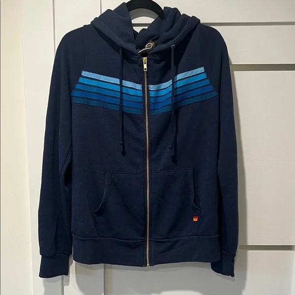 Aviator Nation 5 Stripe Sweatshirt - NWT - Picture 2 of 4